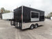 8.5' x 16' Black Event Catering Concession Food Trailer