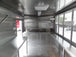 8.5' x 16' Concession Food Trailer White Event Catering