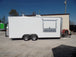 8.5' x 20' White Concession Food Trailer With Appliances