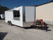 8.5' x 20' White Concession Food Trailer With Appliances