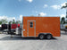 Concession Trailer 8.5' x 16' Orange Food Event Catering