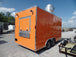 Concession Trailer 8.5' x 16' Orange Food Event Catering