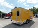 8.5' x 20' Concession Food Trailer Yellow Event Catering