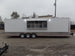 8.5' x 32' White Food Concession Trailer With Appliances