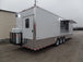 8.5' x 32' White Food Concession Trailer With Appliances