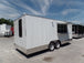 8.5' x 20' Concession Food Trailer White Event Catering