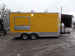 8.5' x 16' Yellow Concession Food Trailer With Appliances