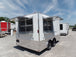 8.5' x 14' Concession Food Trailer White Event Catering