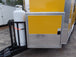 8.5' x 16' Yellow Concession Food Trailer With Appliances