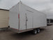 White 8.5' x 24' Deckover Concession Food Wash Trailer