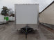 White 8.5' x 24' Deckover Concession Food Wash Trailer