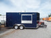 8.5' x 16' Concession Food Trailer Indigo Blue Event Catering