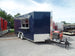 8.5' x 16' Concession Food Trailer Indigo Blue Event Catering