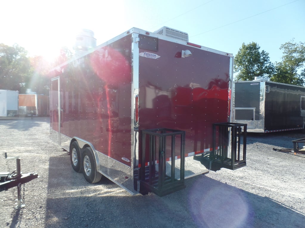 8.5' x 18' Concession Food Trailer Brandy Wine Event Catering