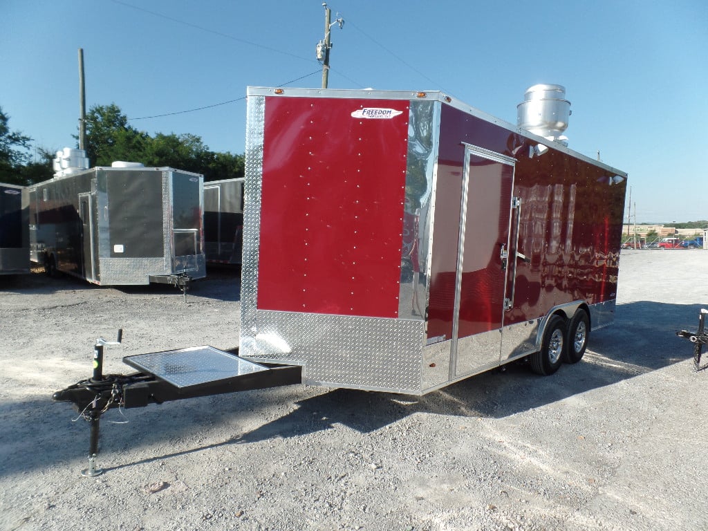 8.5' x 18' Concession Food Trailer Brandy Wine Event Catering