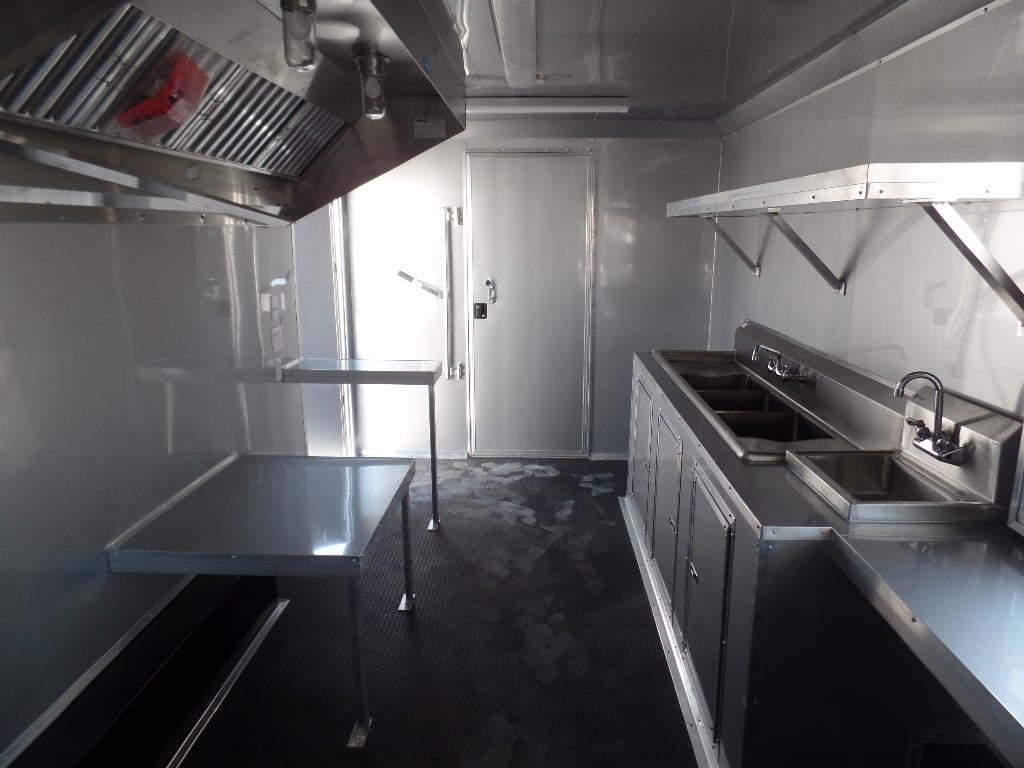 8.5' x 18' Concession Food Trailer Brandy Wine Event Catering