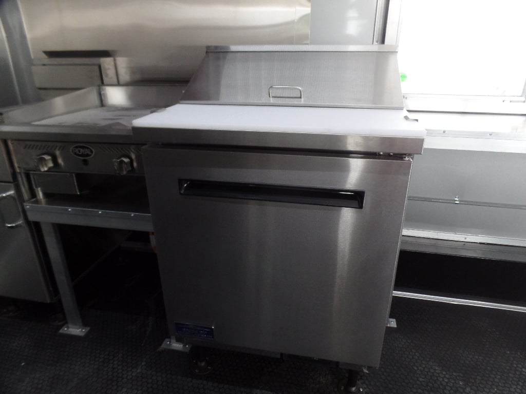 8.5' x 20' Light Pewter Concession Food Trailer With Appliances