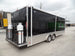 8.5' x 24' Black Concession Food Trailer With Appliances