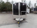 8.5' x 16' Black Catering Concession Food Trailer With Appliances