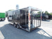 8.5' x 20' Concession Food Trailer Black BBQ Event Catering