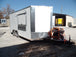 8.5' x 16' White Concession Food Trailer With Appliances