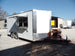 8.5' x 16' White Concession Food Trailer With Appliances