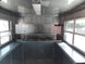 8.5' x 20' Concession Food Trailer Black BBQ Event Catering