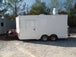 8.5' x 16' White Concession Food Trailer With Appliances