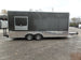 8.5' x 20' Charcoal Grey Vending Concession Food Trailer