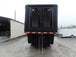 8.5' x 34' Black Goose Neck Concession Food Trailer