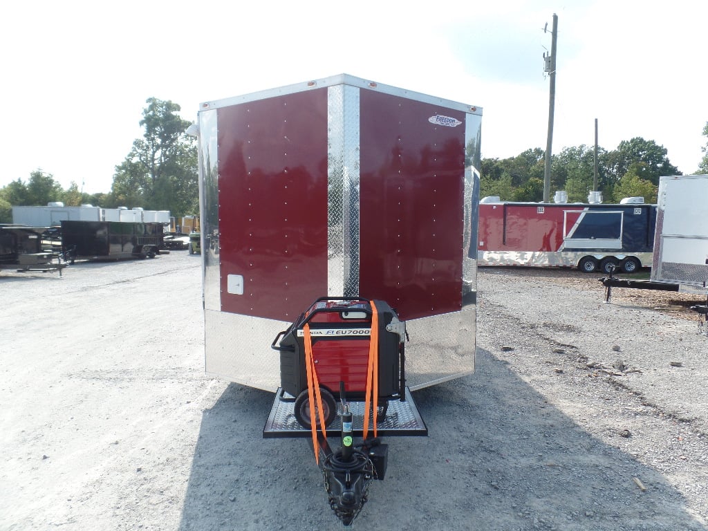 8.5' x 18' Concession Food Trailer Brandy Wine With Appliances