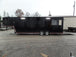 8.5' x 34' Black Goose Neck Concession Food Trailer