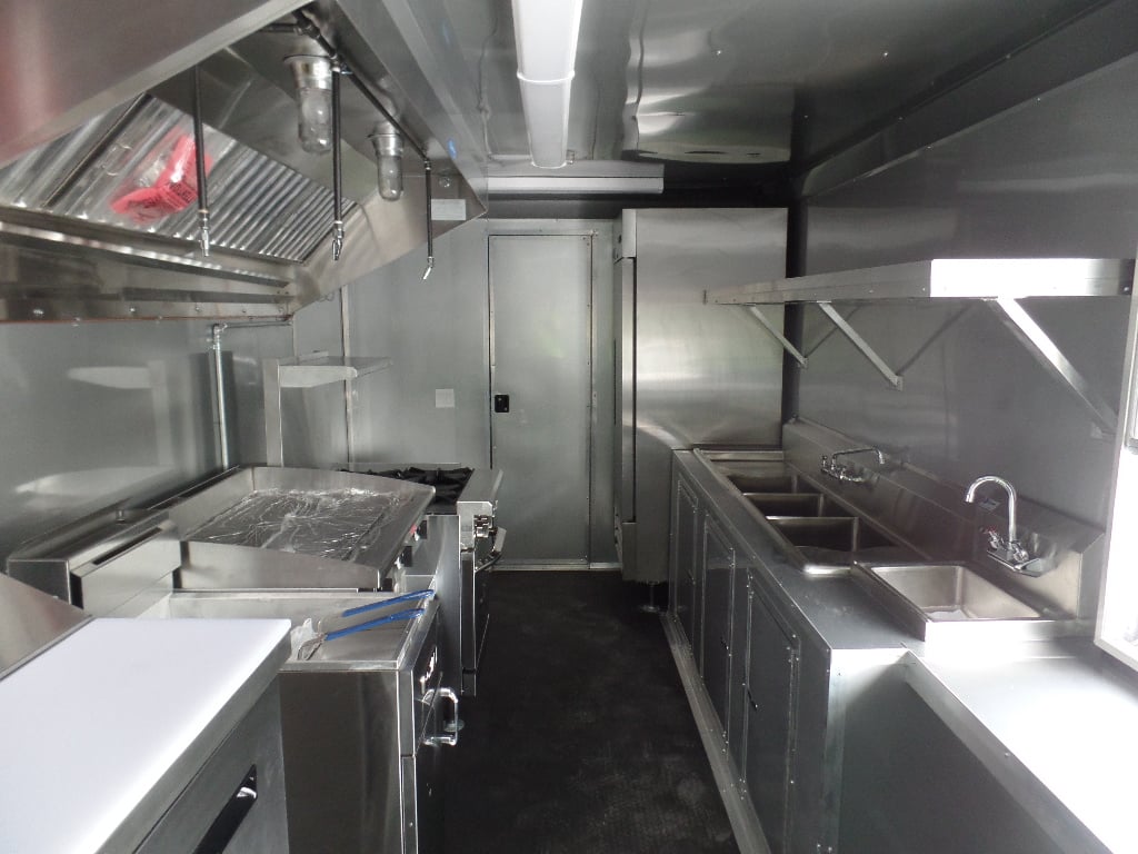 8.5' x 18' Concession Food Trailer Brandy Wine With Appliances