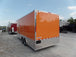 8.5' x 20' Concession Food Trailer Orange With Appliances