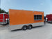 8.5' x 20' Concession Trailer Food Orange Event Catering