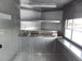 8.5' x 20' Concession Food Trailer Orange With Appliances