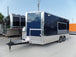 8.5' x 18' Concession Food Trailer Indigo Blue With Appliances