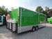 8.5' x 24' Concession Food Trailer Electric Green With Appliances