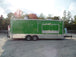 8.5' x 24' Concession Food Trailer Electric Green With Appliances