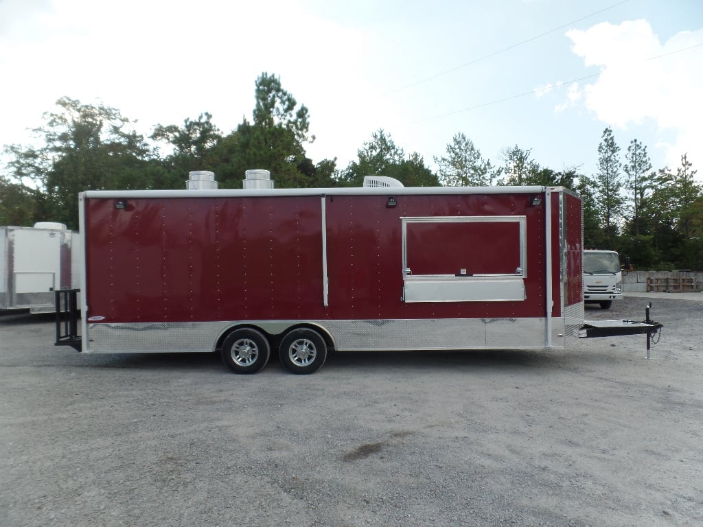 Concession Trailer 8.5' X 24' Brandy Wine Food Event Catering