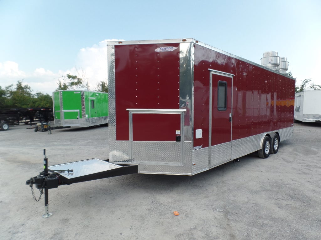 Concession Trailer 8.5' X 24' Brandy Wine Food Event Catering