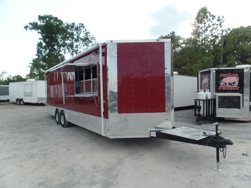 Concession Trailer 8.5' X 24' Brandy Wine Food Event Catering