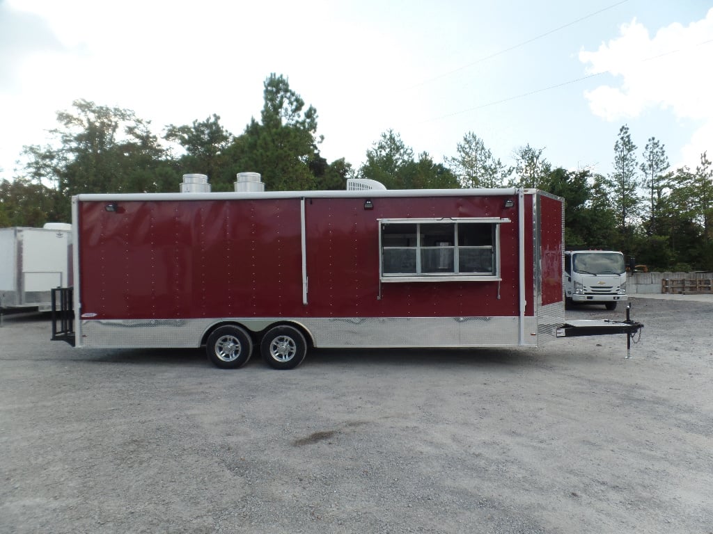 Concession Trailer 8.5' X 24' Brandy Wine Food Event Catering