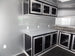 8.5' x 24' Black Porch Style Concession Food Trailer