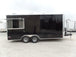 8.5' x 18' Black Concession Food Trailer