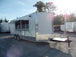 8.5' x 20' Concession Food Trailer White Event Catering