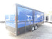 8.5' x 22' Cobalt Blue Porch Style Concession Food Trailer