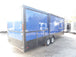 8.5' x 22' Cobalt Blue Porch Style Concession Food Trailer