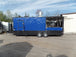 8.5' x 22' Cobalt Blue Porch Style Concession Food Trailer