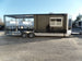 8.5' x 24' Black Porch Style Concession Food Trailer With Appliances